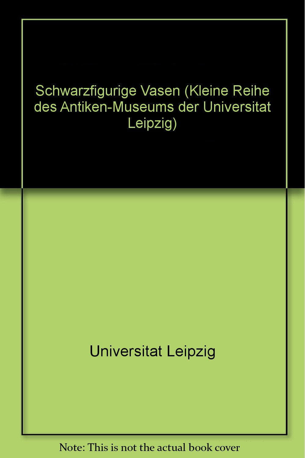 Product Image: Schwarzfigurige Vasen