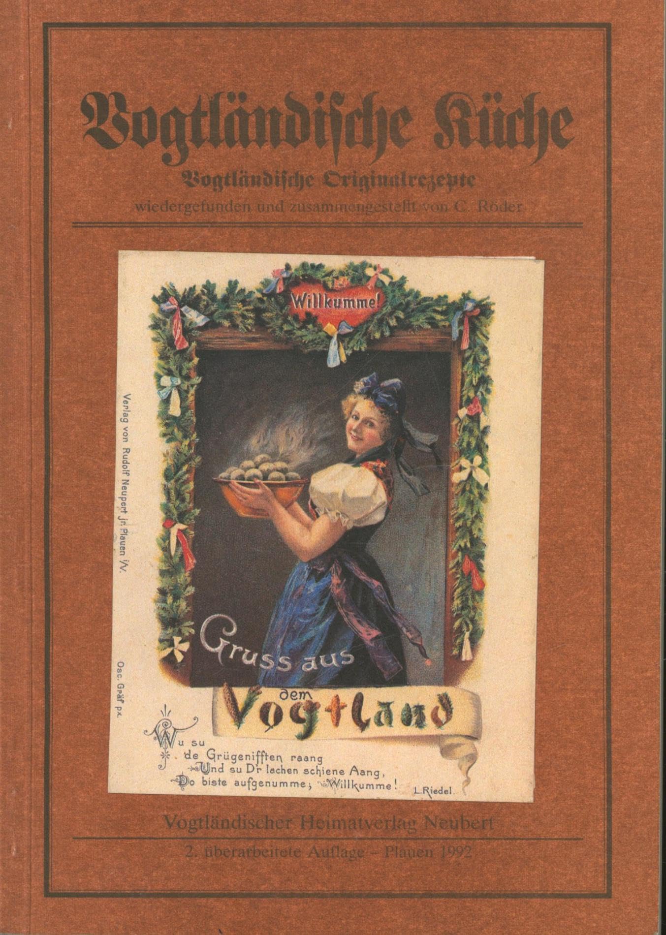 Vogtländische Küche: Vogtländische Originalrezepte Cooking & Enjoying
