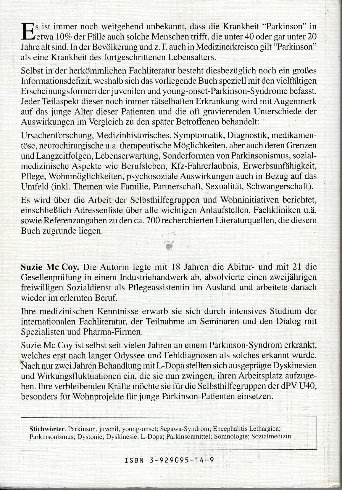 Die juvenilen und young-onset-Parkinson-Syndrome Books