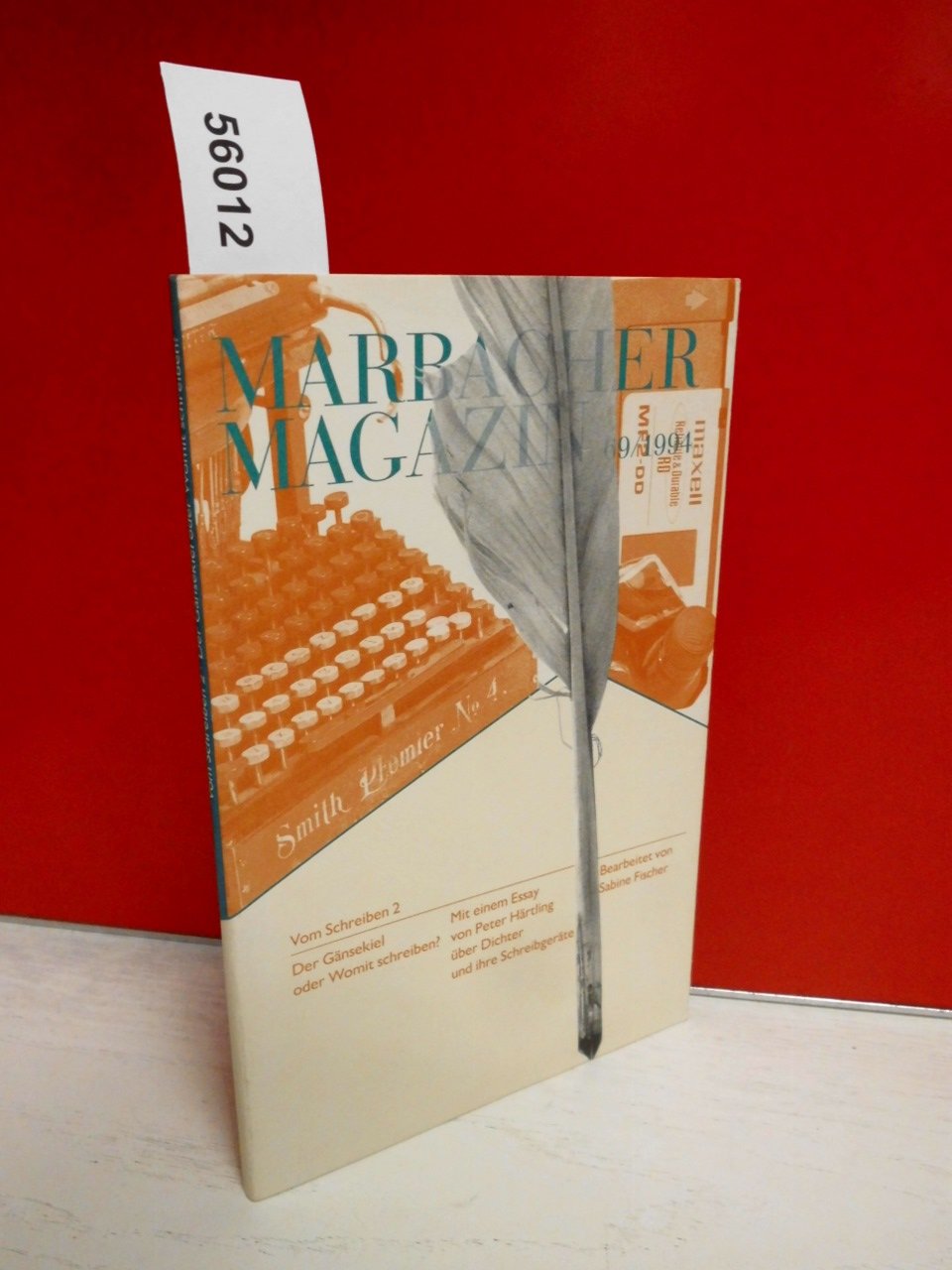 Vom Schreiben / Der Gänsekiel oder Womit schreiben? (Marbacher Magazin: 1986 ff.) Contemporary literature