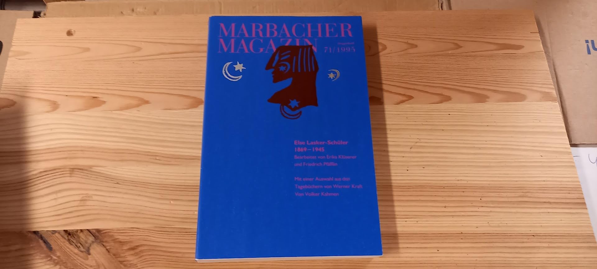 Else Lasker-Schüler. 1869-1945 Contemporary literature