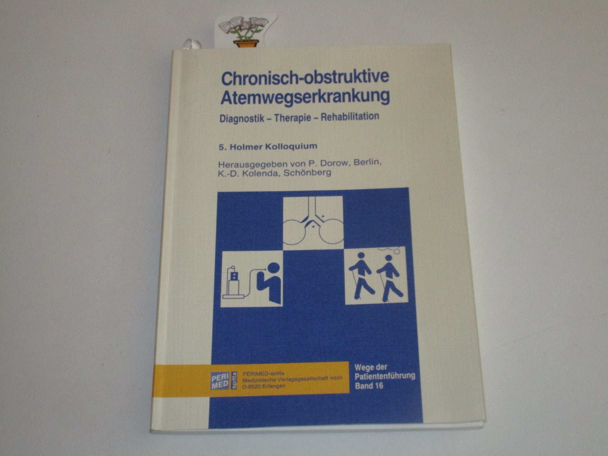 Chronisch-obstruktive Atemwegserkrankung. Diagnostik - Therapie - Rehabilitation. 5. Holmer Kolloquium Medicine