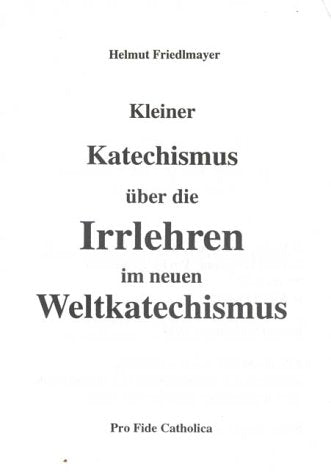 Kleiner Katechismus über die Irrlehren im neuen Weltkatechismus book