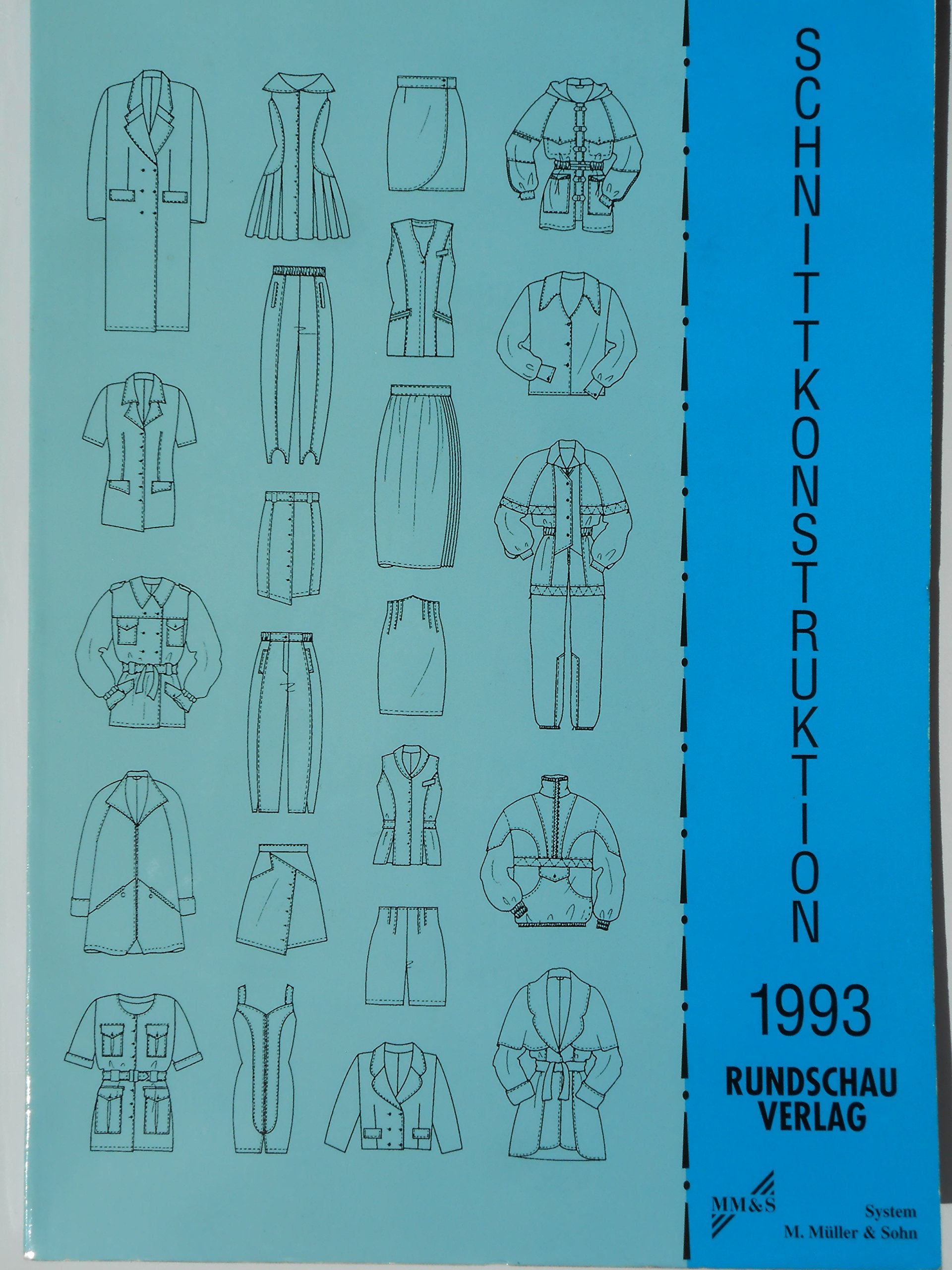 Schnittkonstruktion. Sammlung der Schnittkonstruktionen aus der Rundschau für internationale Damenmode: Schnittkonstruktion. Sammlung der Schnittkonstruktionen aus der Rundschau... Hobbies & Crafts