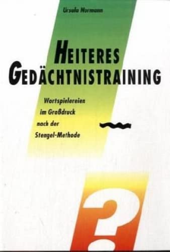 Heiteres Gedächtnistraining Business, Finance & Career Books