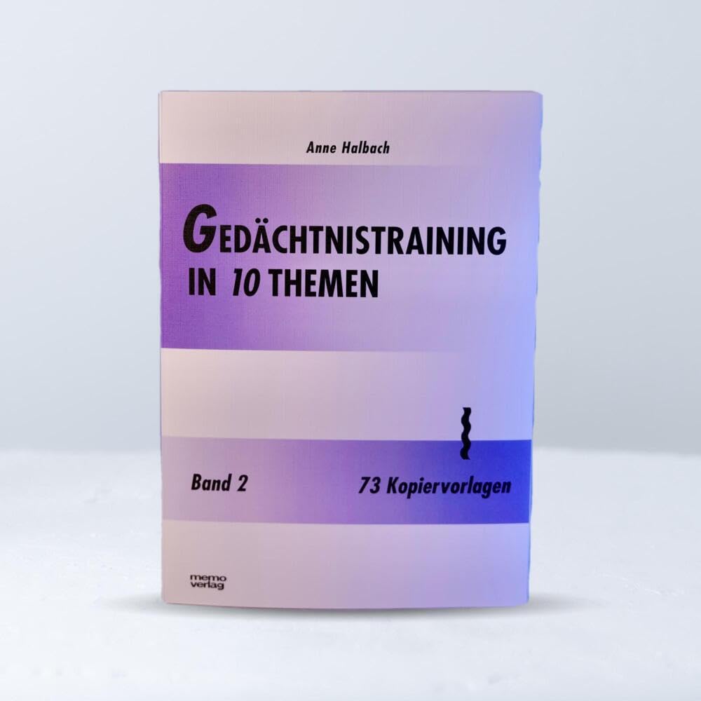 Gedächtnistraining in 10 Themen, Bd.2. Kopiervorlagen: 73 Kopiervorlagen im Großdruck für die Gruppenarbeit Business, Finance & Career