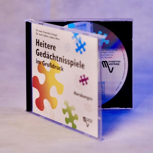 Heitere Gedächtnisspiele im Großdruck: Hörübungen zu Band 1 bis 7 Medicine