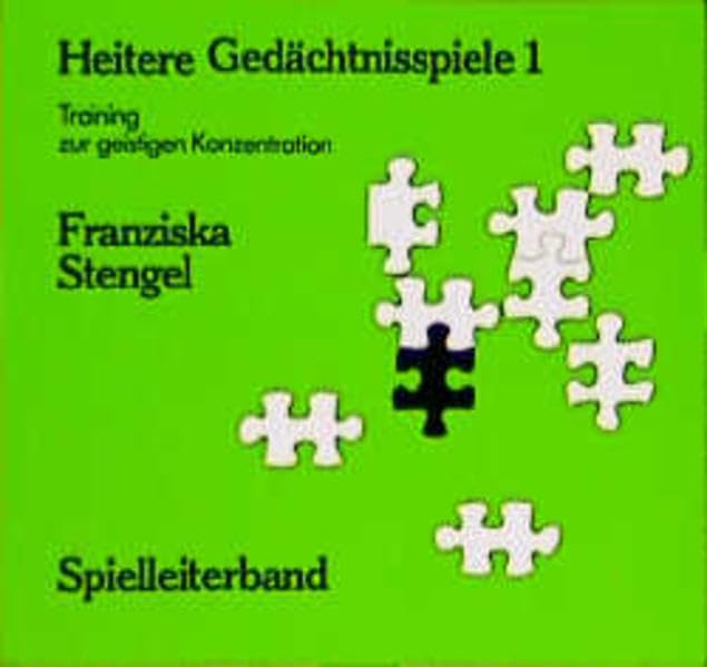 Heitere Gedächtnisspiele 1. Training zur geistigen Konzentration: Heitere Gedächtnisspiele 1, Spielleiterband Medicine