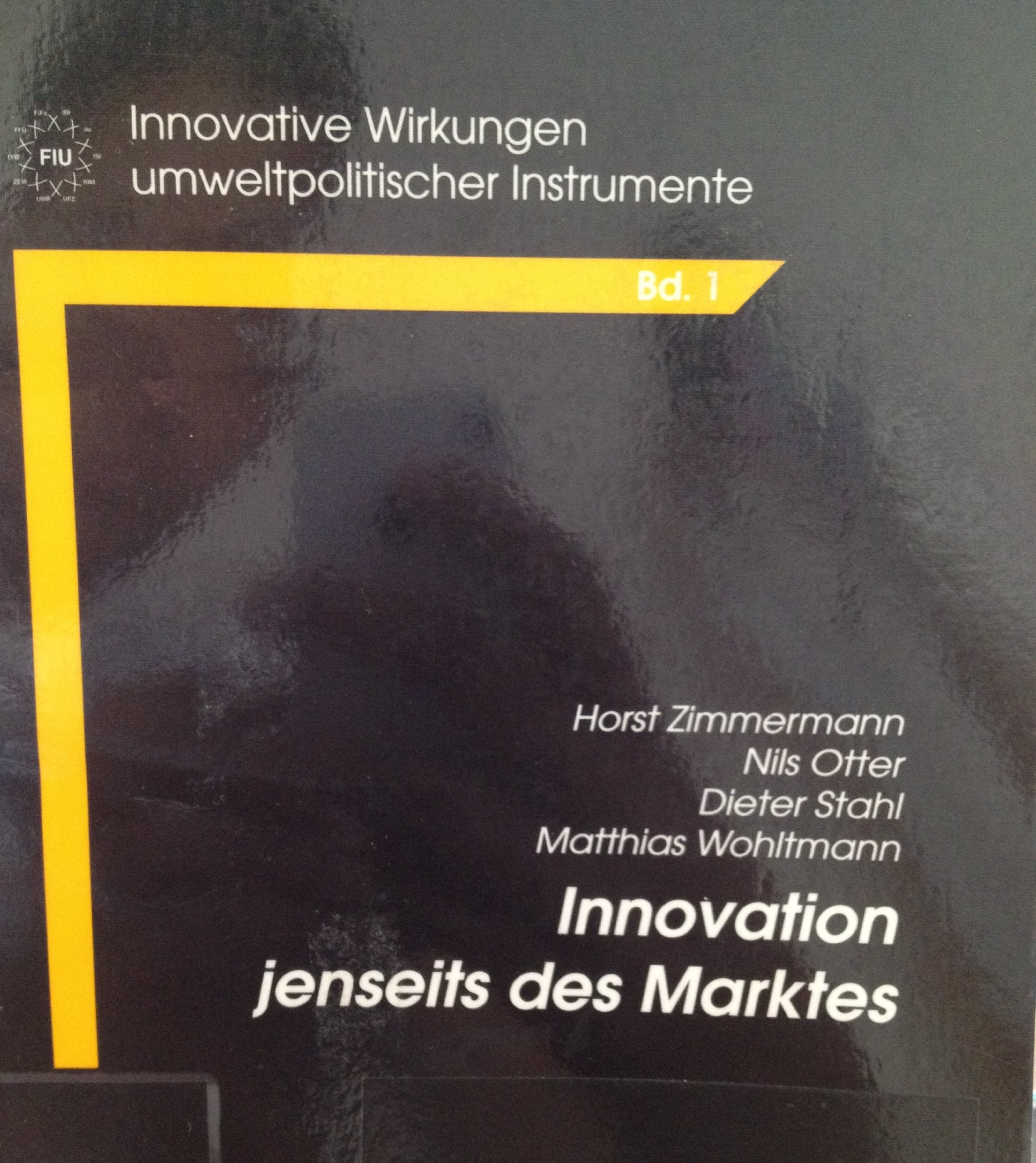 Innovation jenseits des Marktes: Neuerungsverhalten in Staat, privaten Haushalten und Nonprofit Organisationen und der Einfluss umweltpolitischer ... Wirkungen umweltpolitischer Instrumente) Books