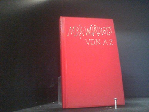 Merkwürdiges von A-Z Books
