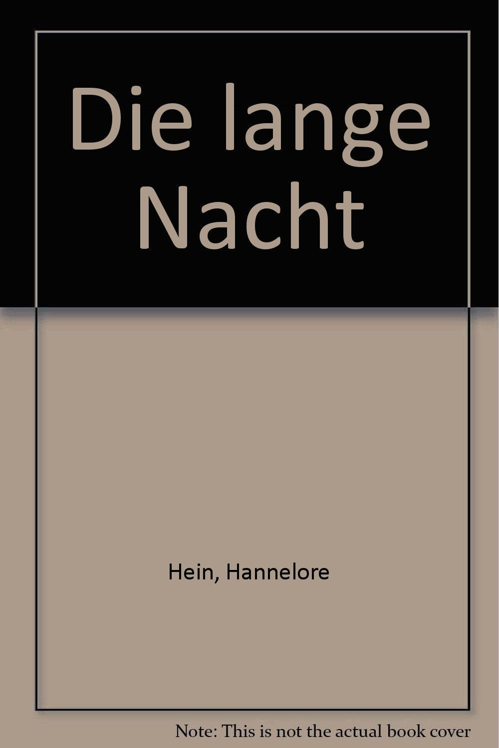 Die lange Nacht: Roman Books