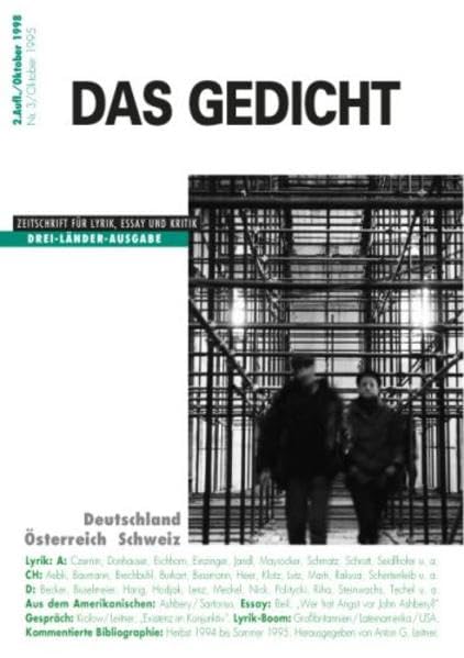 Das Gedicht. Zeitschrift /Jahrbuch für Lyrik, Essay und Kritik / DAS GEDICHT Bd. 3 Poetry