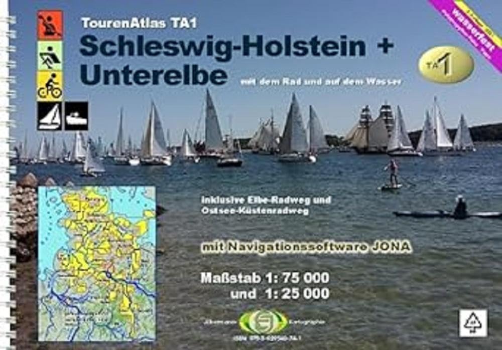 TourenAtlas TA1 Schleswig-Holstein-Unterelbe Leisure, Home & Garden