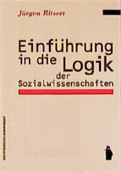 Einführung in die Logik der Sozialwissenschaften Books