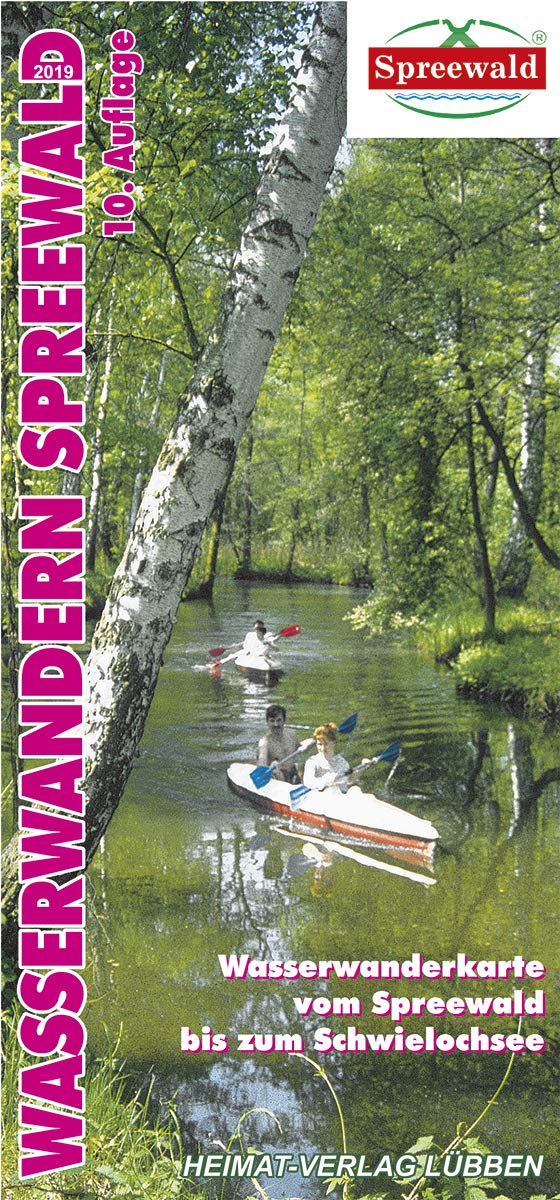 Wasserwanderkarte Spreewald: Wasserwanderkarte vom Spreewald bis zum Schwielochsee Leisure, Home & Garden
