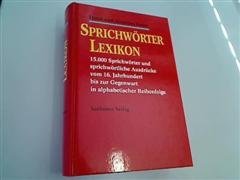Sprichwörter Lexikon Books