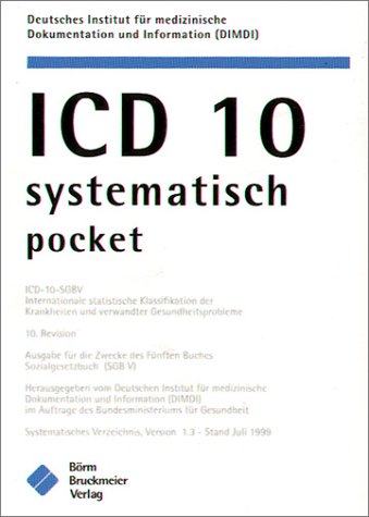 ICD 10 systematisch Medicine