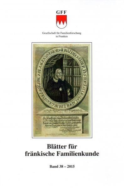 Blätter für fränkische Familienkunde 38 Books