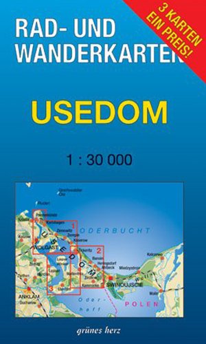 Product Image: Rad- und Wanderkarten Usedom 1-3