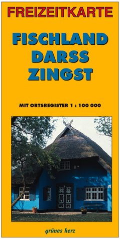 Freizeitkarte Fischland, Darß, Zingst: Mit Rostock. Mit Ortsregister. Maßstab 1:100.000. Leisure, Home & Garden