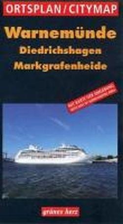 Warnemünde 1 : 10 000, Diedrichshagen, Markgrafenheide 1 : 15 000 Ortspläne: Mit Karte der Umgebung Leisure, Home & Garden
