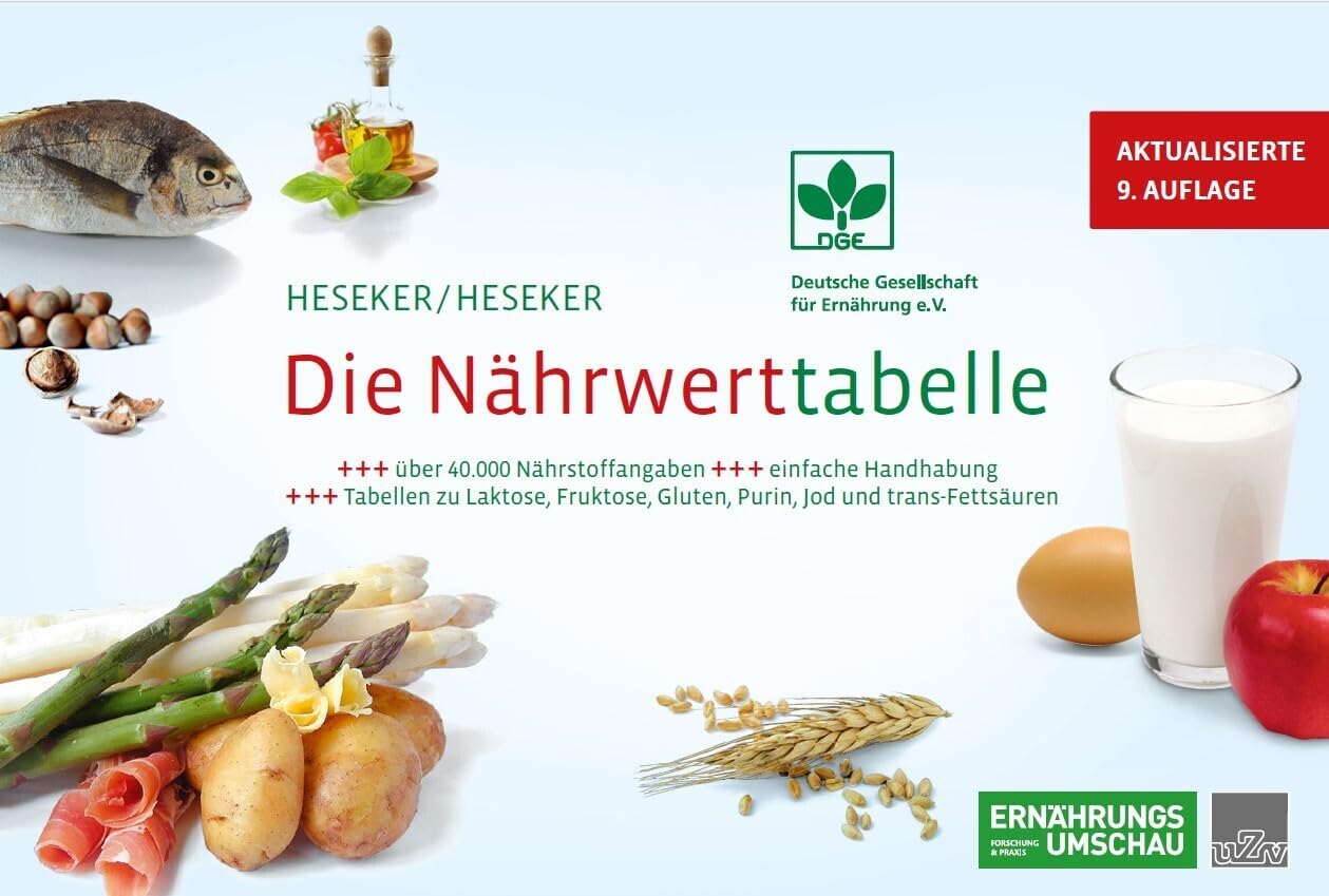 Product Image: Die Nährwerttabelle