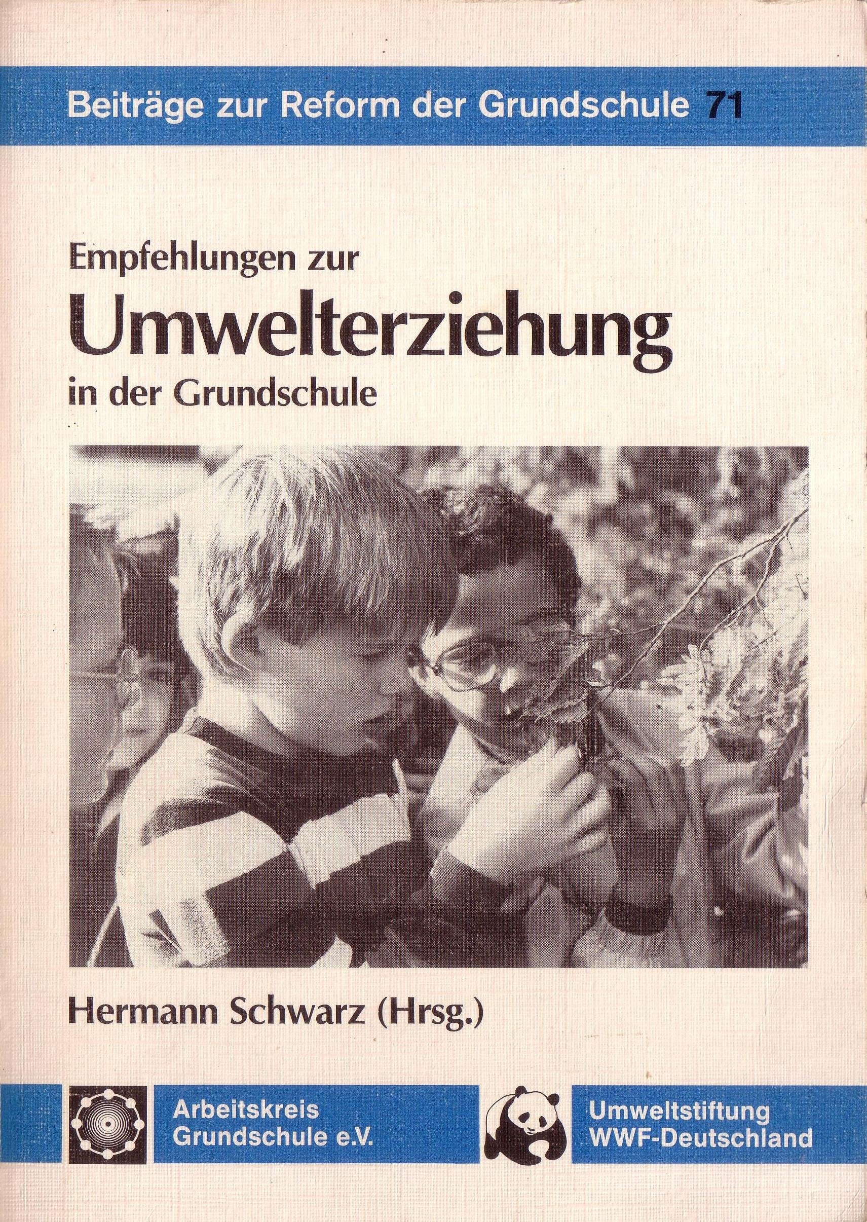 Empfehlungen zur Umwelterziehung in der Grundschule Education & Training