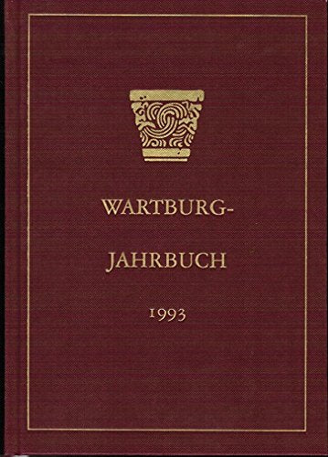 Wartburg-Jahrbuch 1993 Books