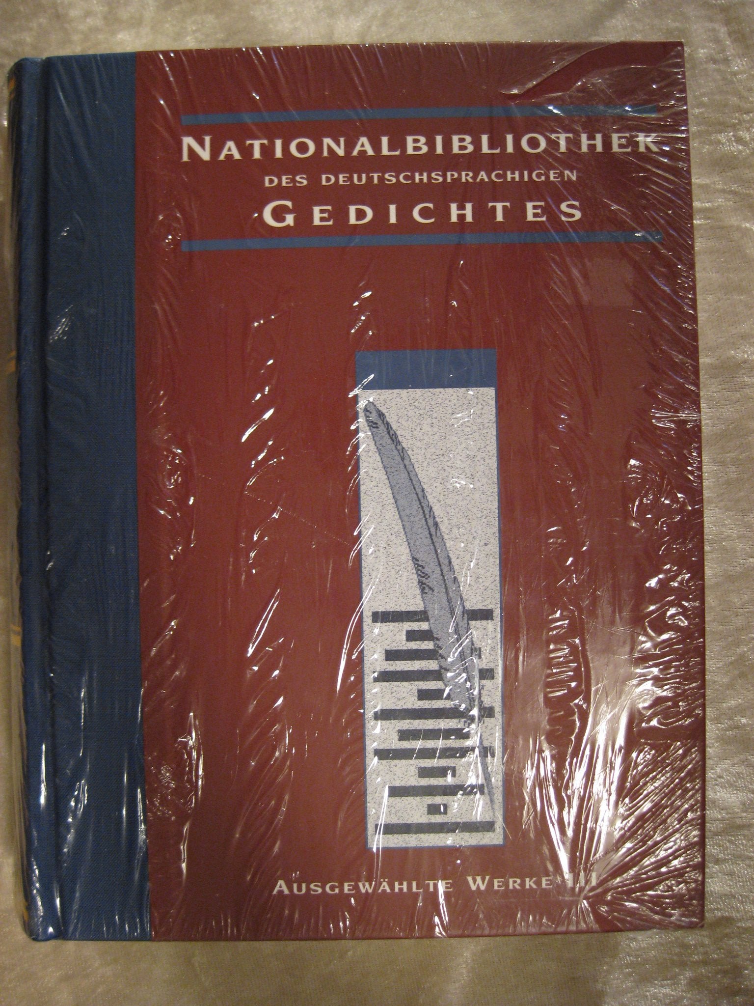 Nationalbibliothek des deutschsprachigen Gedichtes. Ausgewählte Werke: Nationalbibliothek des deutschsprachigen Gedichtes, Bd.3, Ausgewählte Werke Poetry