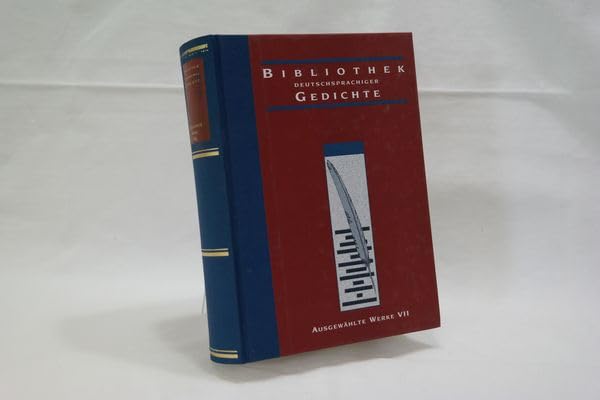 Nationalbibliothek des deutschsprachigen Gedichtes. Ausgewählte Werke Poetry