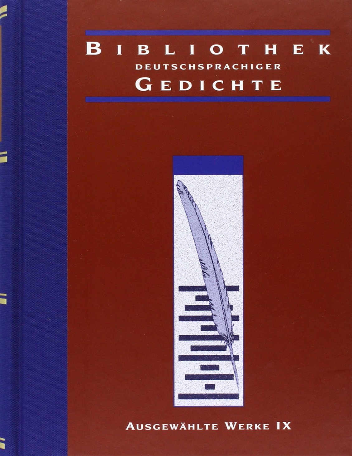 Nationalbibliothek des deutschsprachigen Gedichtes. Ausgewählte Werke Poetry