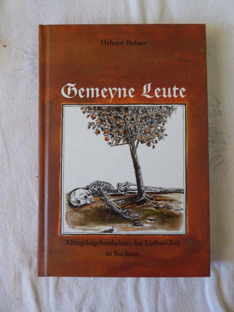 Gemeyne Leute: Alltagsbegebenheiten der Luther-Zeit in Sachsen Contemporary literature