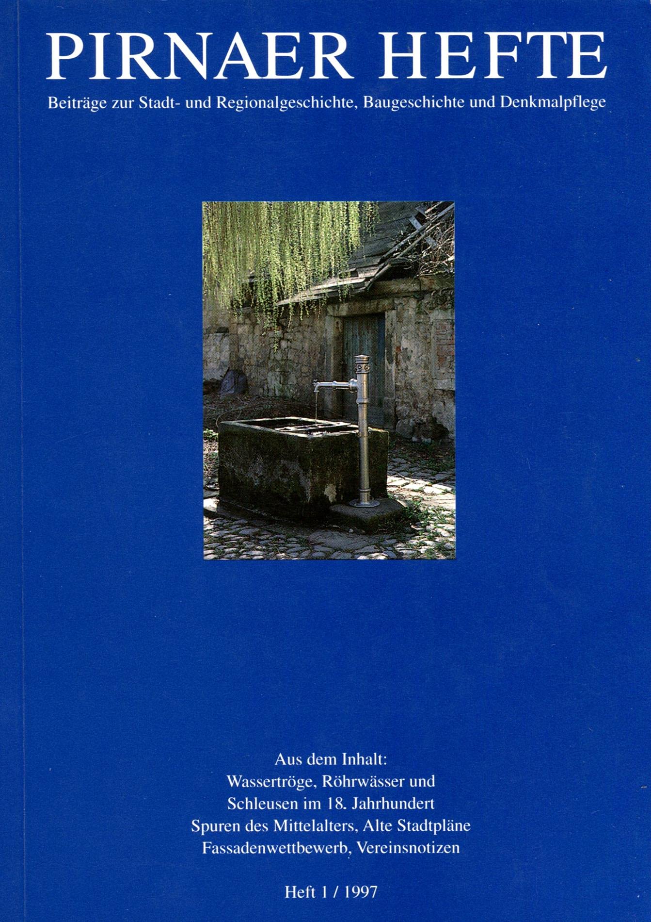 Pirnaer Hefte. Beiträge zur Stadt- und Regionalgeschichte, Baugeschichte und Denkmalpflege Architecture