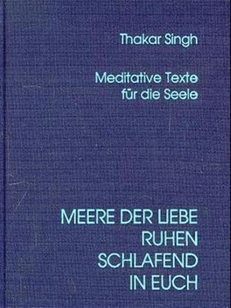 Meere der Liebe ruhen schlafend in Euch University books