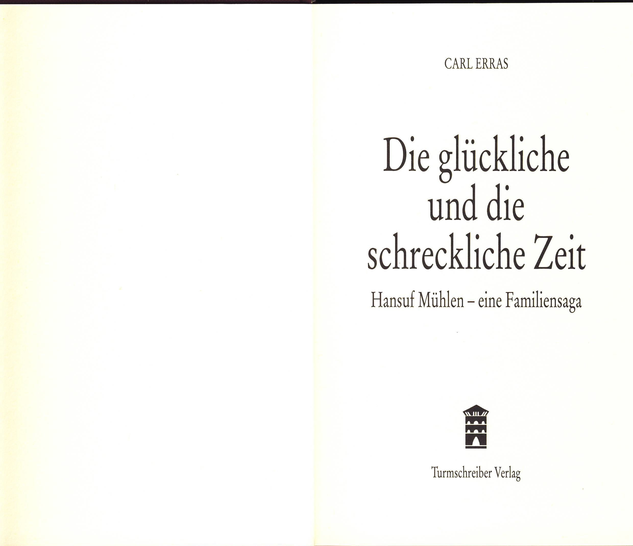 Die glückliche und die schreckliche Zeit Contemporary literature