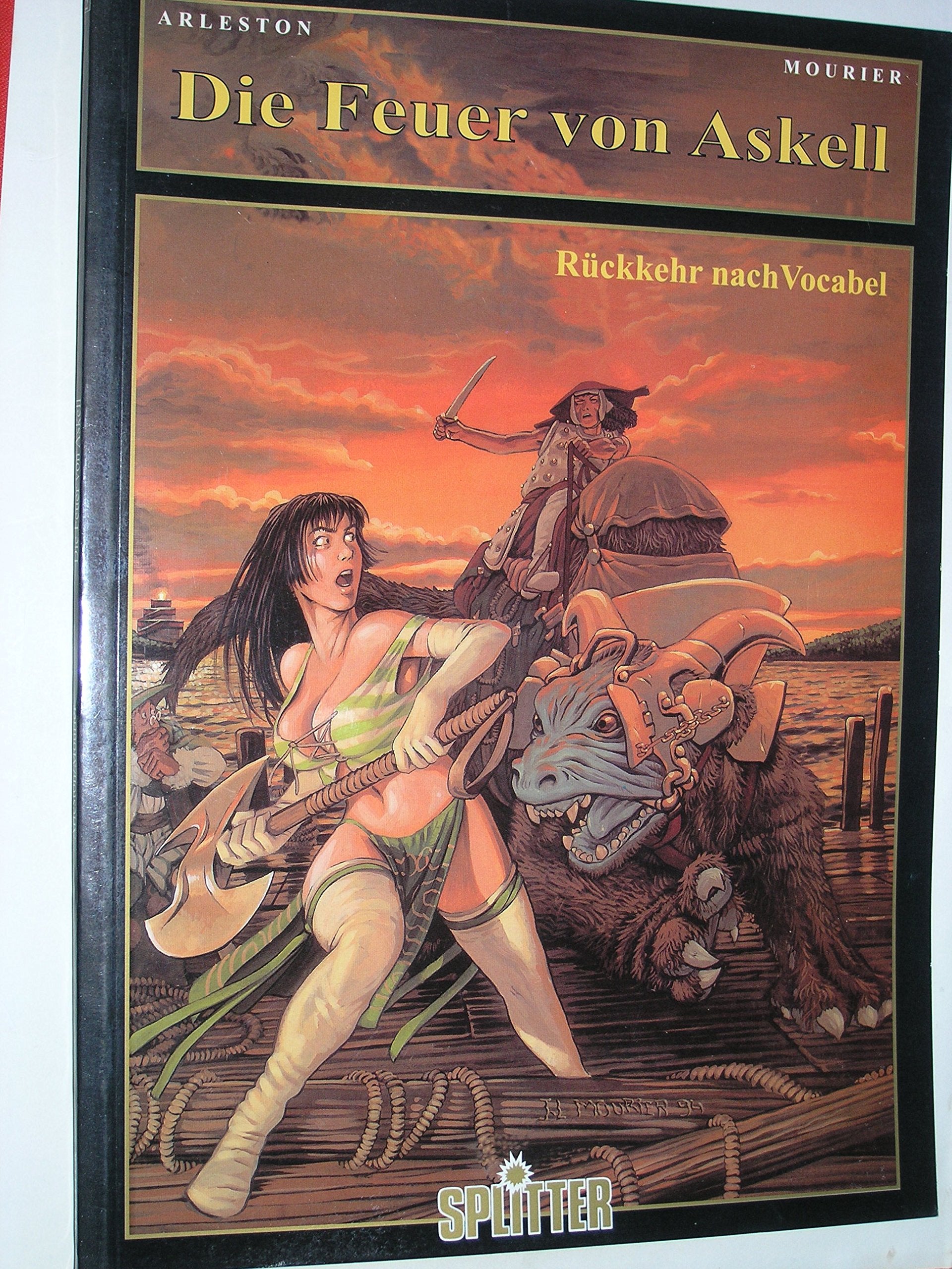 Die Feuer von Askell, Bd.2, Rückkehr nach Vocabel Manga