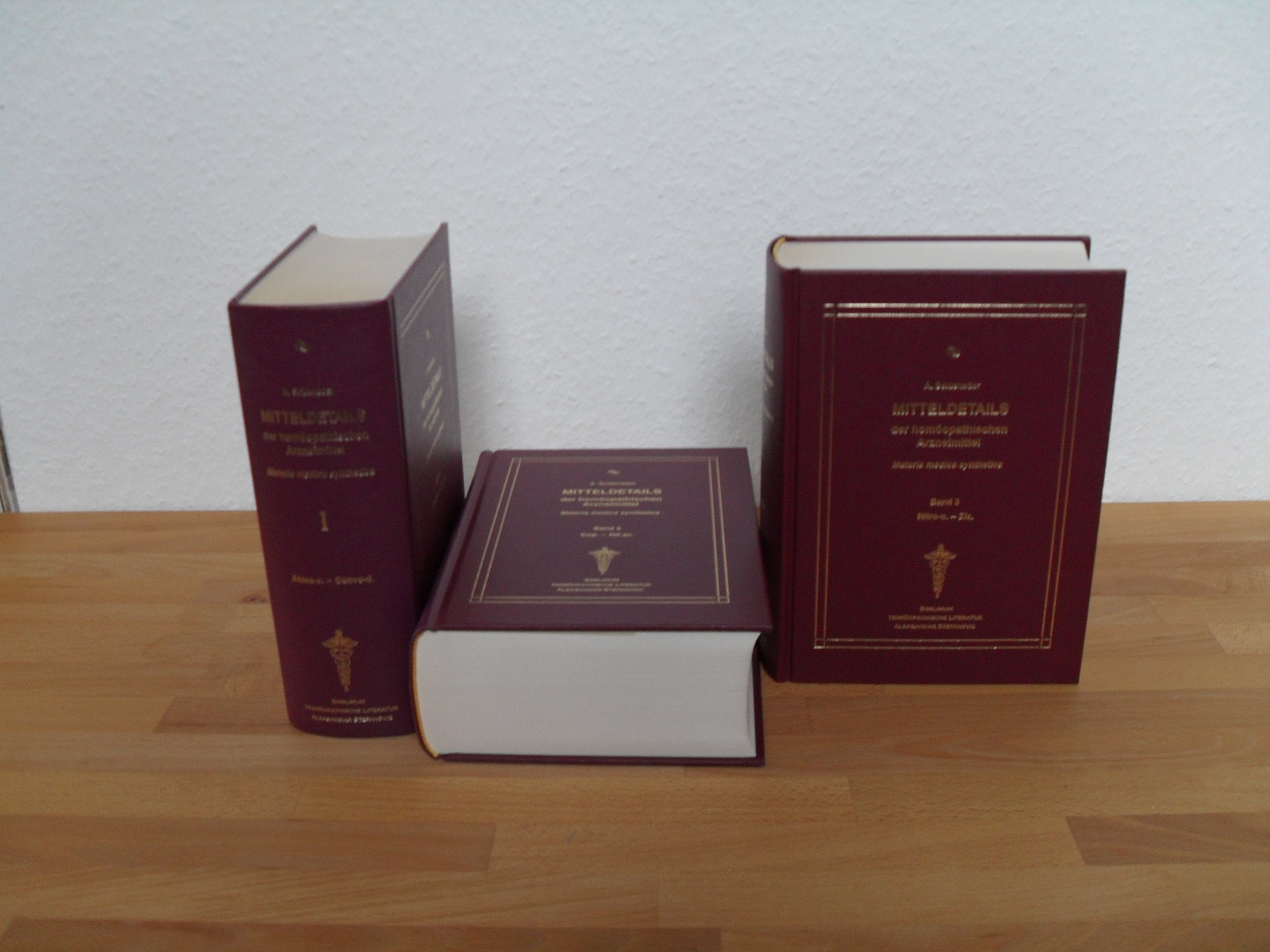 Mitteldetails der homöopathischen Arzneimittel Materia medica synthetica 1 - 3 Health, Nutrition & Fitness
