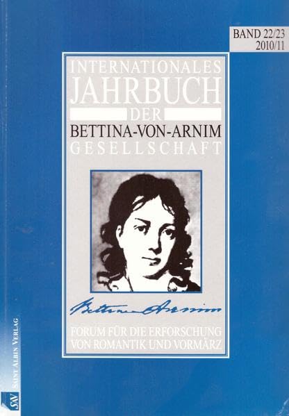 Jahrbuch der Bettina von Arnim Gesellschaft Bd. 6/7, 1994/95 Contemporary literature