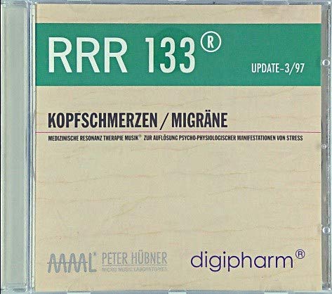 RRR 133 Kopfschmerzen /Migräne. Musik nach den Gesetzen der Natur Books
