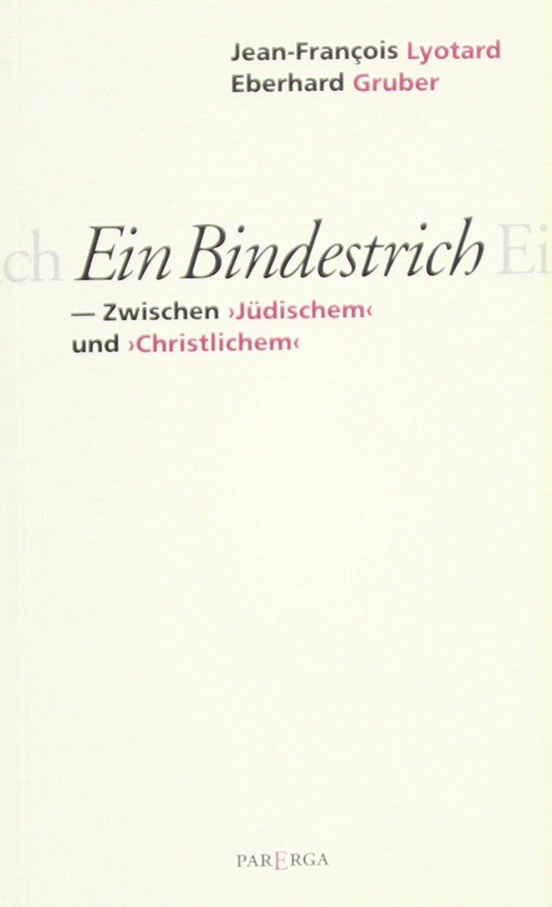 Ein Bindestrich Religion & Esotericism