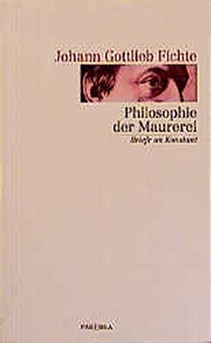 Philosophie der Maurerei. Briefe an Konstant.: Briefe an Constant. Hrsg. v. Thomas Held Essays & Short Stories
