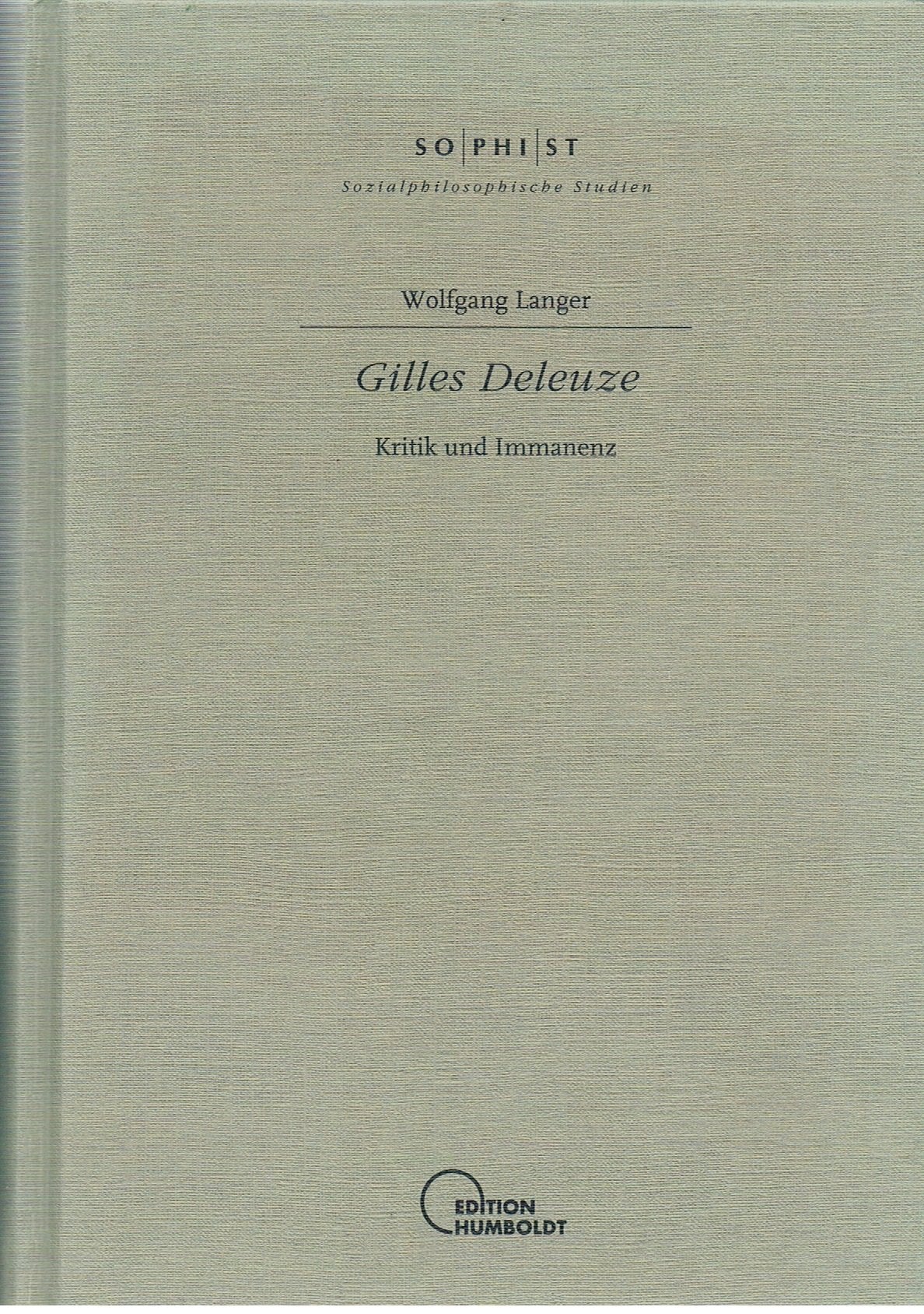 Product Image: Gilles Deleuze