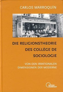 Die Religionstheorie des College de Sociologie book