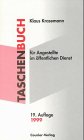 Taschenbuch für Angestellte im öffentlichen Dienst 2000/2001 Law