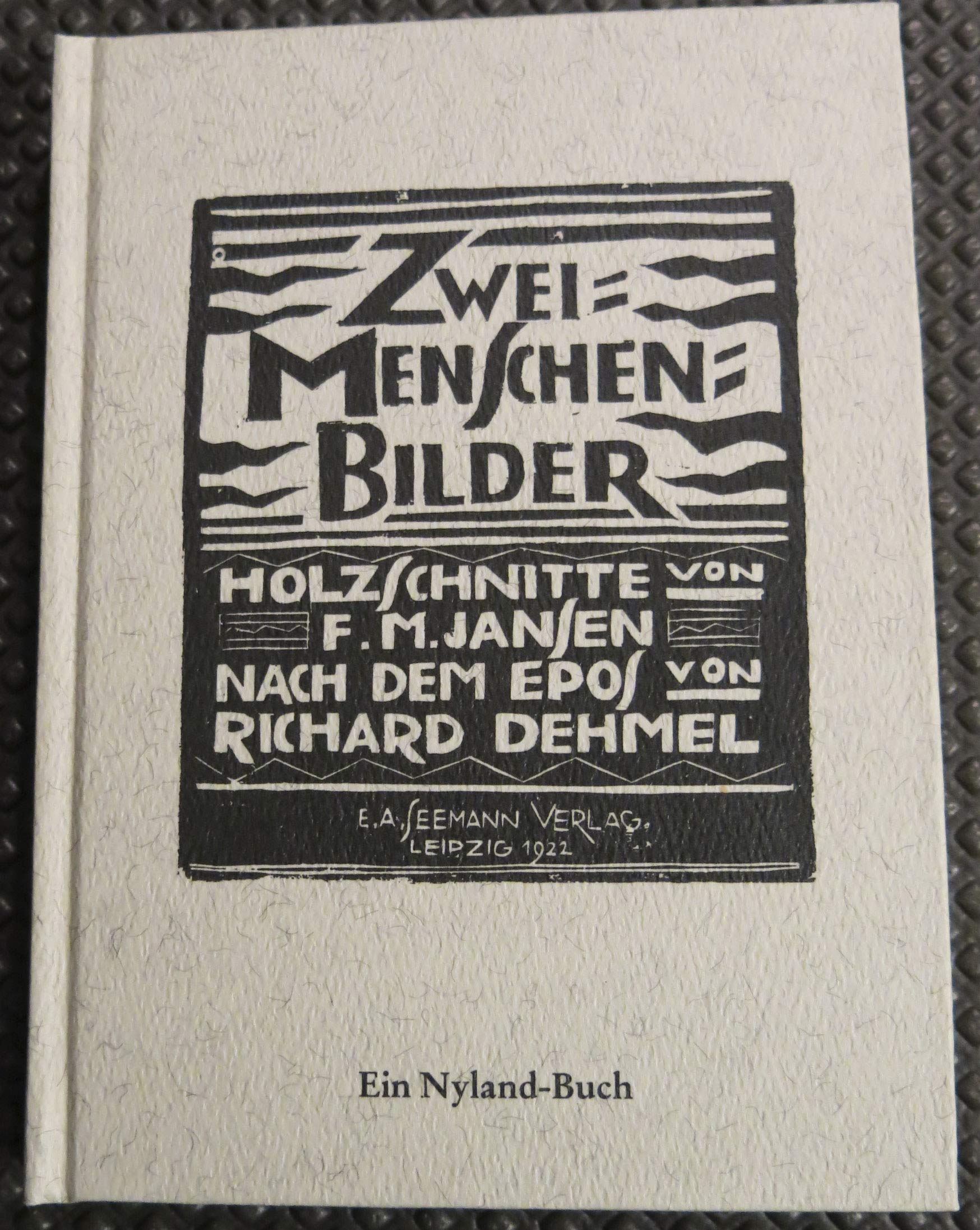 ZweiMenschenBilder. Holzschnitte von F. M. Jansen Books