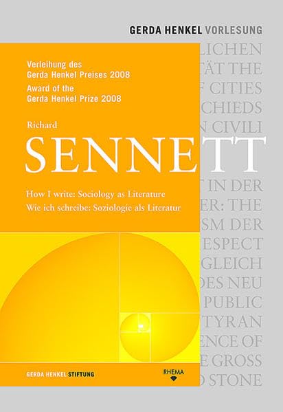 How I write: Sociology as Literature: Verleihung des Gerda Henkel Preises 2008 (Gerda Henkel Vorlesungen) Law