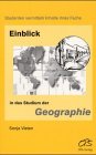 Product Image: Einblick in das Studium der Geographie