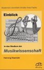 Einblick in das Studium der Musikwissenschaft Arts & Music