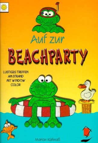 Auf zur Beachparty: Lustiges Treffen am Strand mit Window Color Hobbies & Crafts