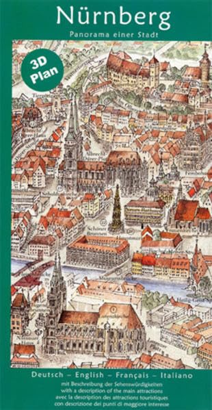 3D-Plan Nürnberg: Deutsch, Englisch, Französisch, Italienisch Leisure, Home & Garden
